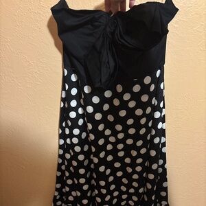 Anthropologie Polka Dotted Dress